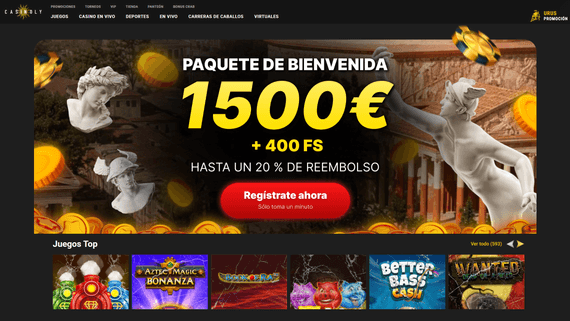 Registrazione su Casinoly Casino